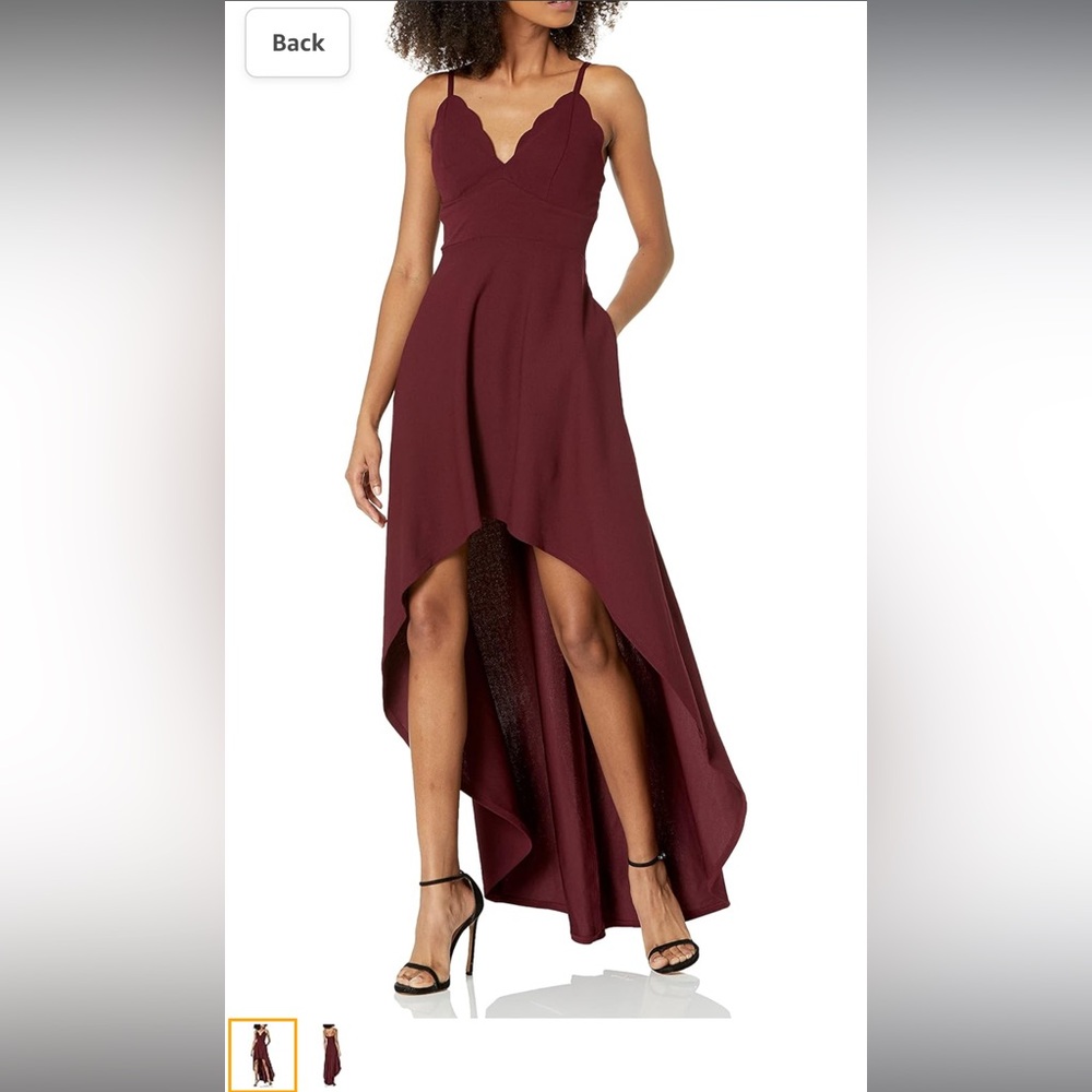 Brand new V-neck high low dress - Shameless